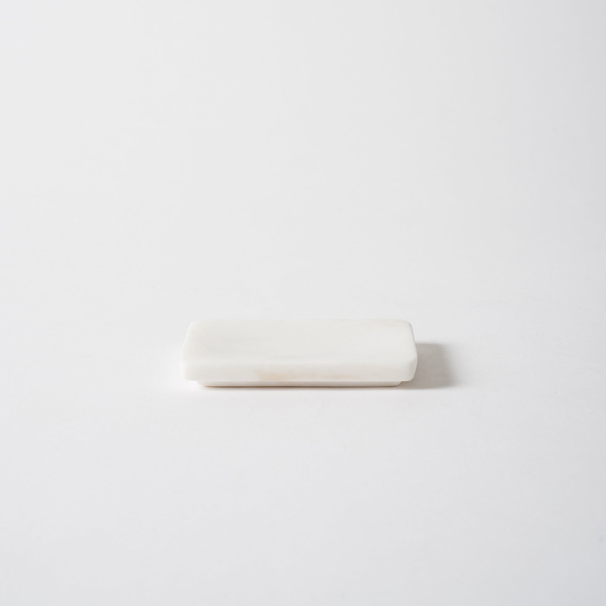 Ora Marble Soap Dish | Rectangular