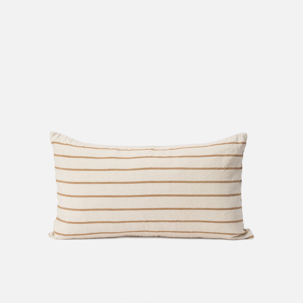 Paloma Hemp Blend Pillow | Natural + Masala