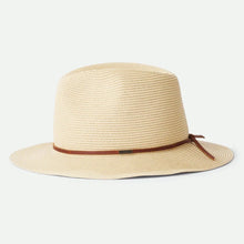 Load image into Gallery viewer, Wesley Packable Fedora Hat | Straw

