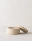 Garlic + Salt Cellar | Raw Stoneware