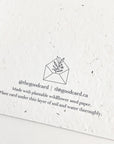 Seasons Greetings | Plantable Holiday Card
