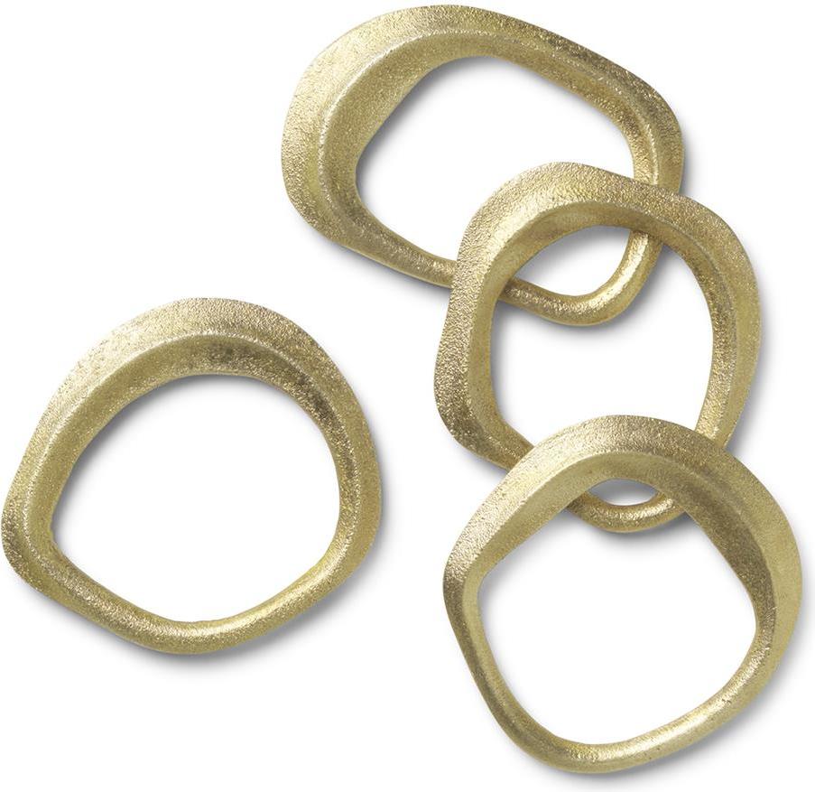 Brass Napkin Rings | Set of 4