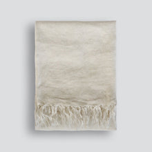 Load image into Gallery viewer, Indira Linen Throw | Almond
