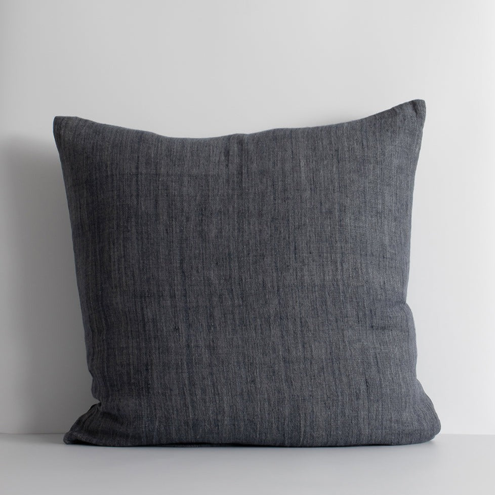 Indira Linen Pillow | Slate