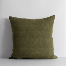 Load image into Gallery viewer, Indira Linen Pillow | Military
