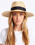 Joanna Sun Hat | Natural + Black