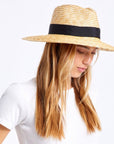 Joanna Sun Hat | Natural + Black