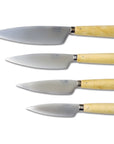 Pallarès Solsona Kitchen Knives | Carbon Steel with Boxwood Handle