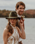 Wesley Fedora Hat | Light Tan